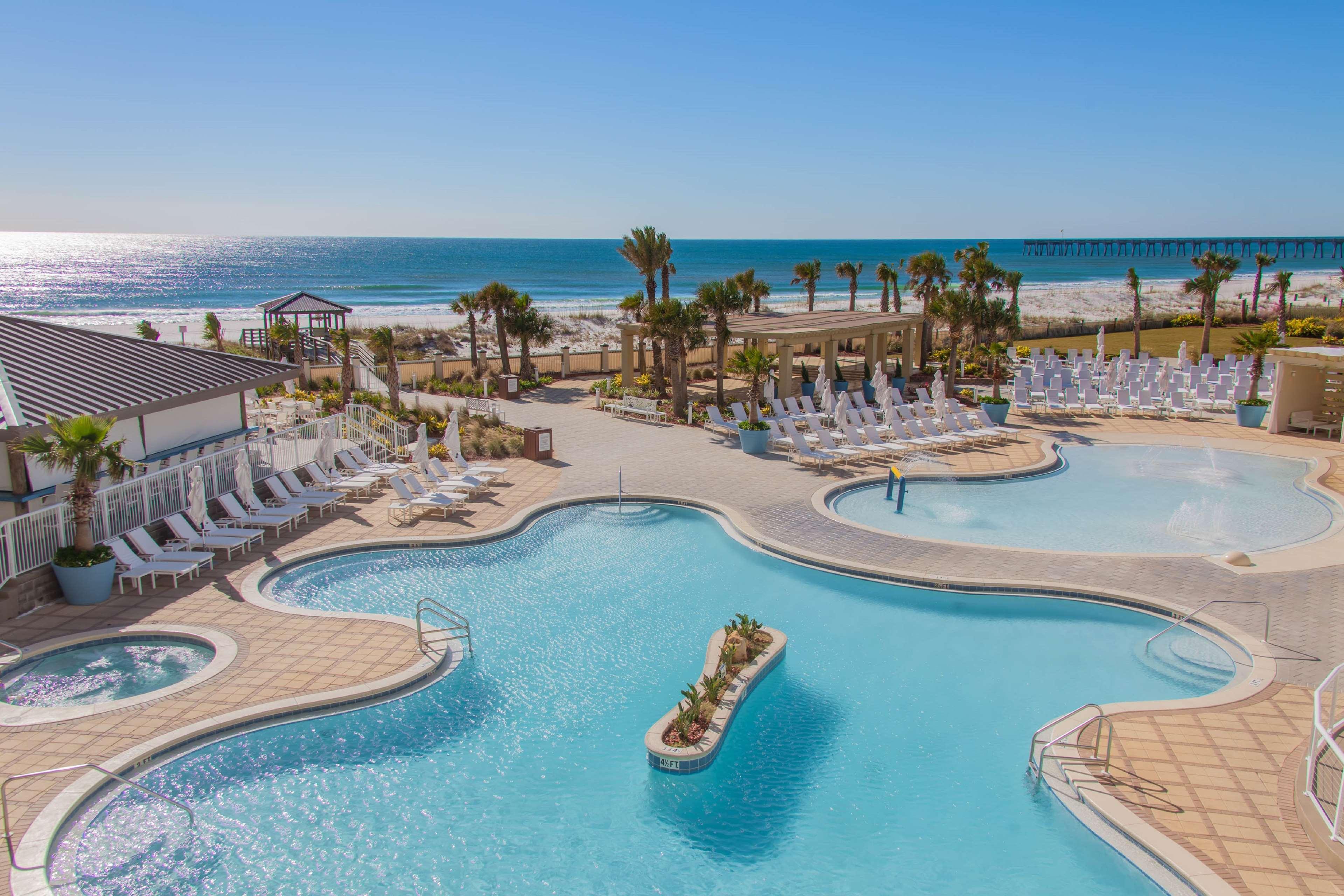 Hilton Pensacola Beach Hotel Exterior foto