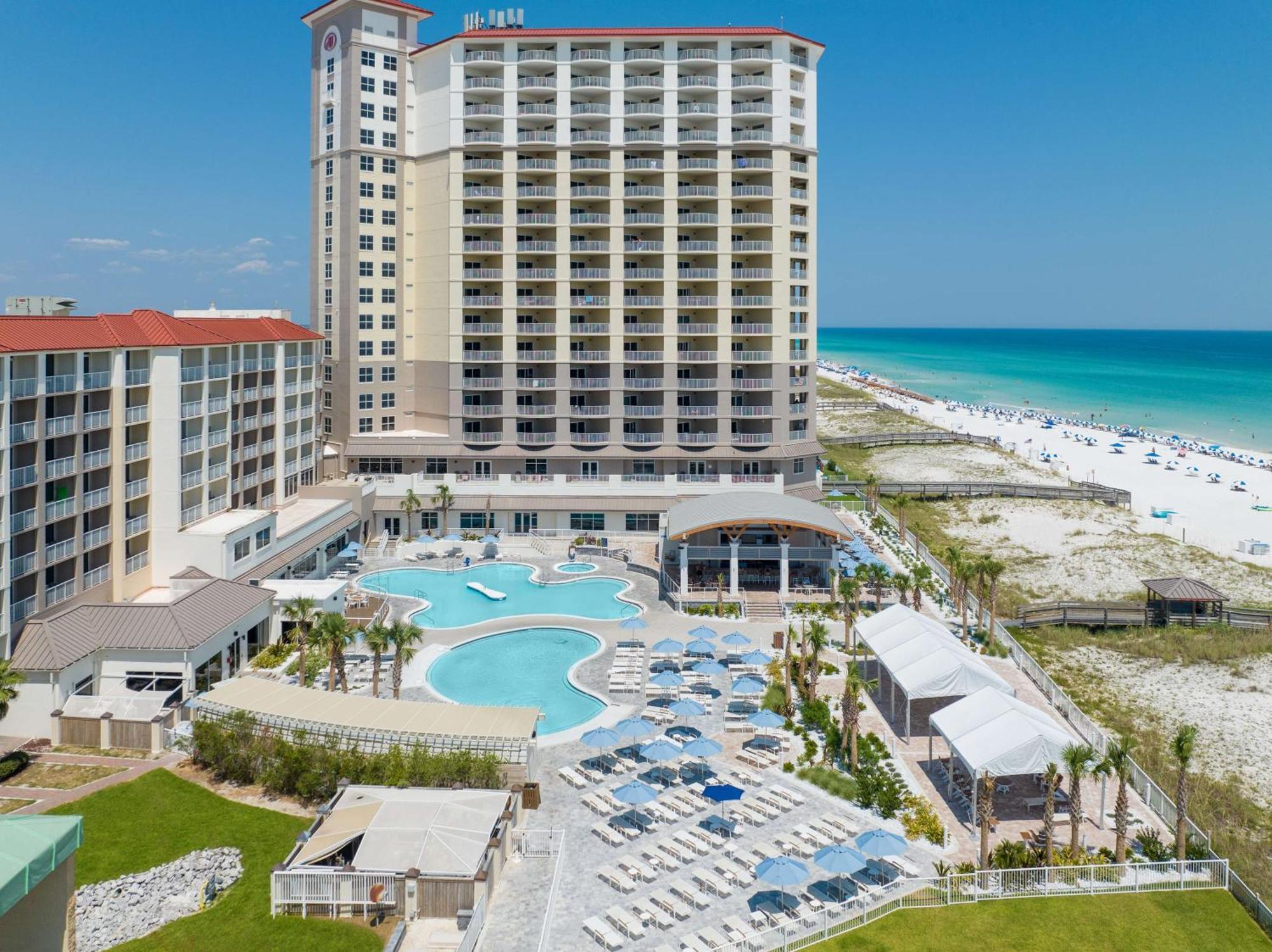 Hilton Pensacola Beach Hotel Exterior foto