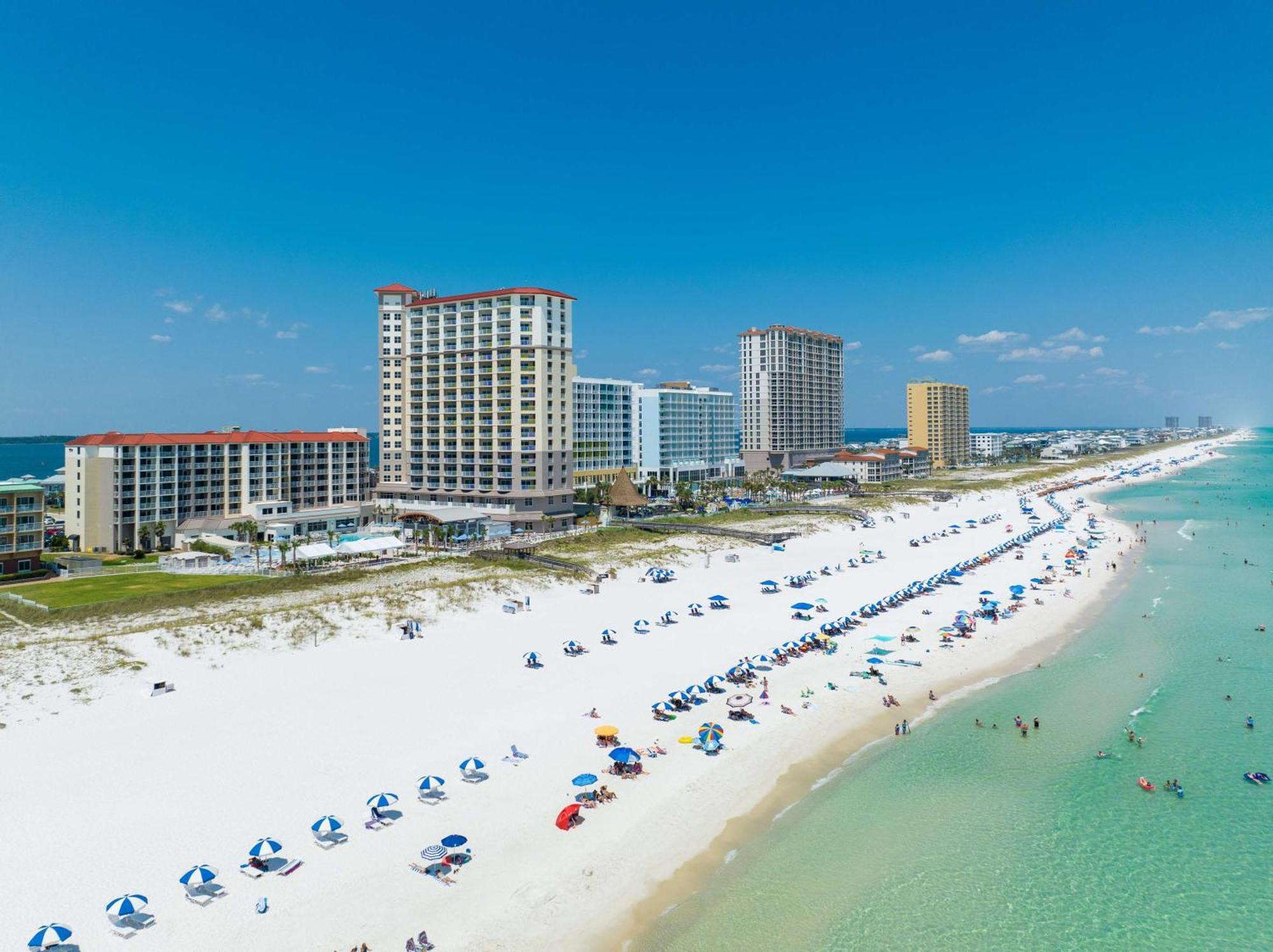 Hilton Pensacola Beach Hotel Exterior foto